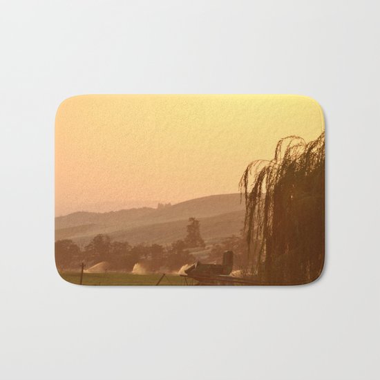 SUNSET OVER EASTERN OREGON Bath Mat