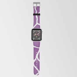 Bark Texture Purple Apple Watch Band