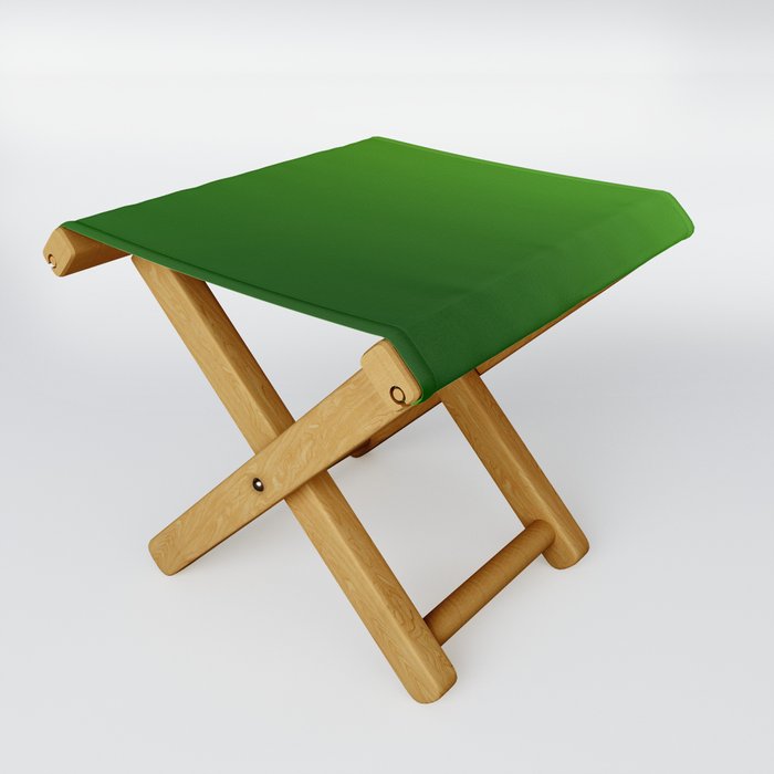 39 Green Gradient Background 220713 Minimalist Art Valourine Digital Design Folding Stool