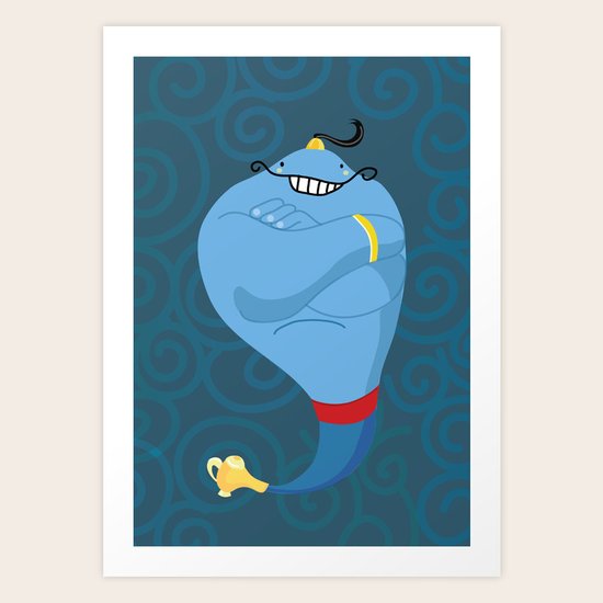 Genie Art Print