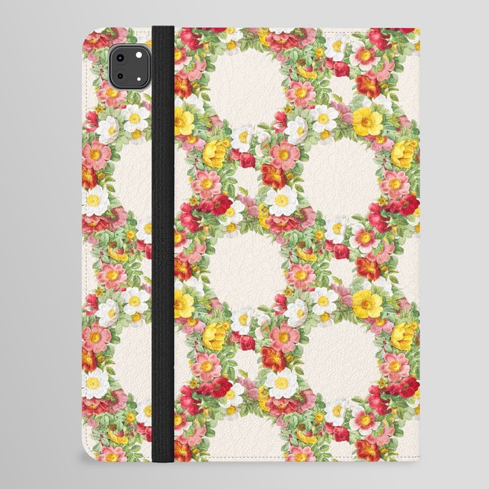 Floral Wreaths iPad Folio Case