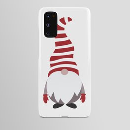 Christmas Gnome Striped Hat Android Case