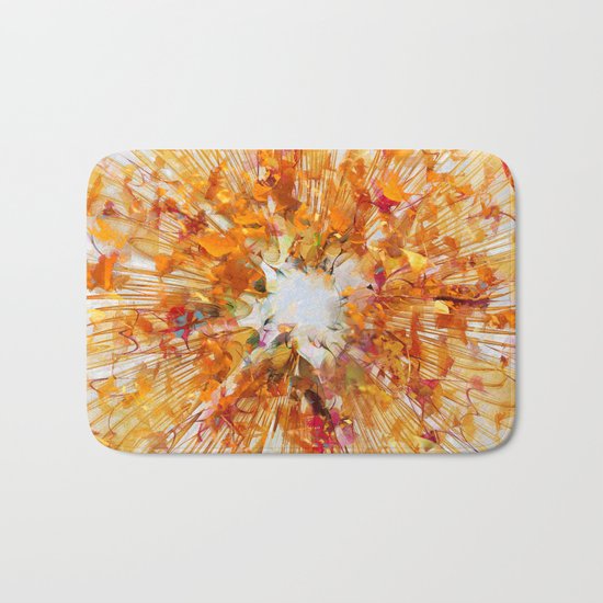 Autumn Leaf Fall Bath Mat