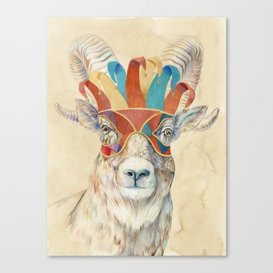 Bighorn Sheep Canvas Print