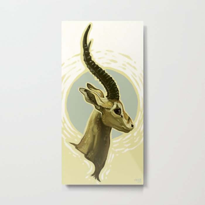 Gazelle Metal Print