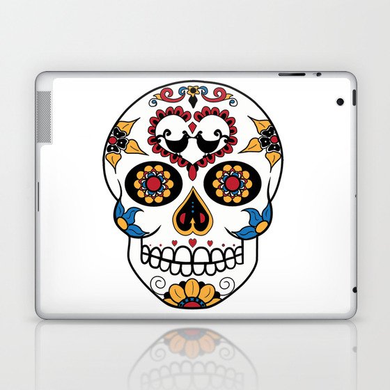 Mexican Sugar Skull Laptop & iPad Skin