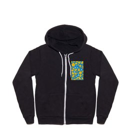 Sunflowers floral. For Ukraine. Zip Hoodie