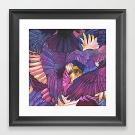 A Murder of Ravens Framed Art Print