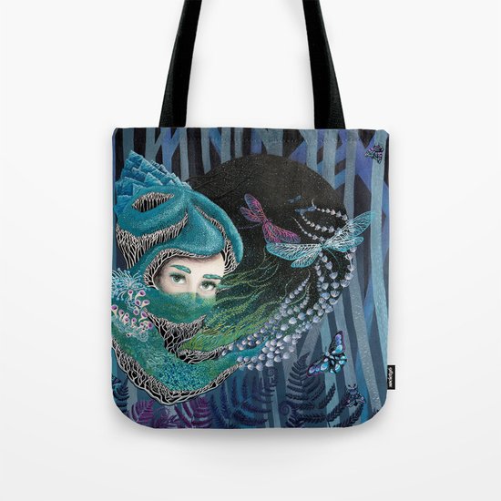 Forest eyes Tote Bag
