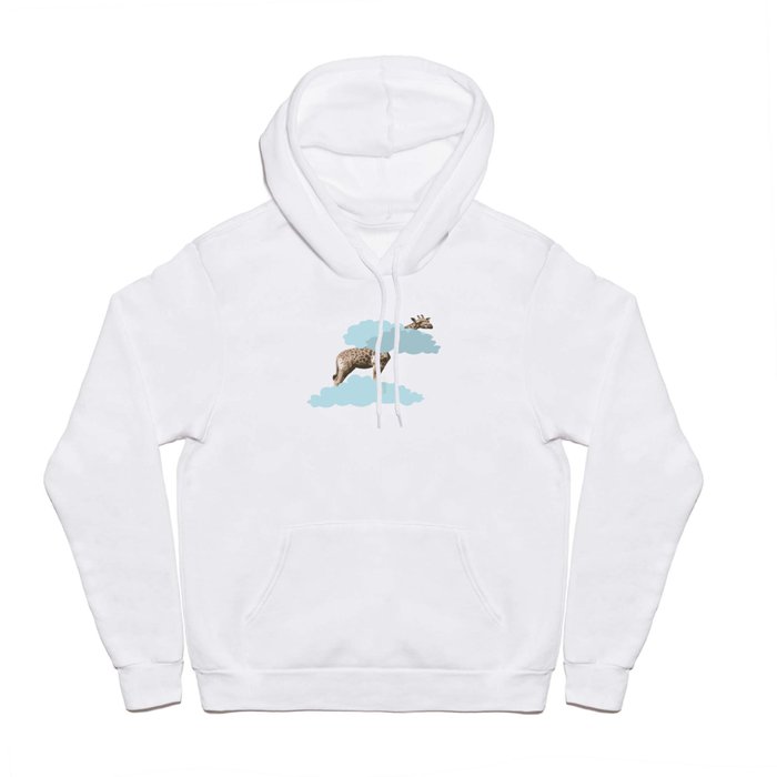 Giraff in the clouds . Joy in the clouds collection Hoody