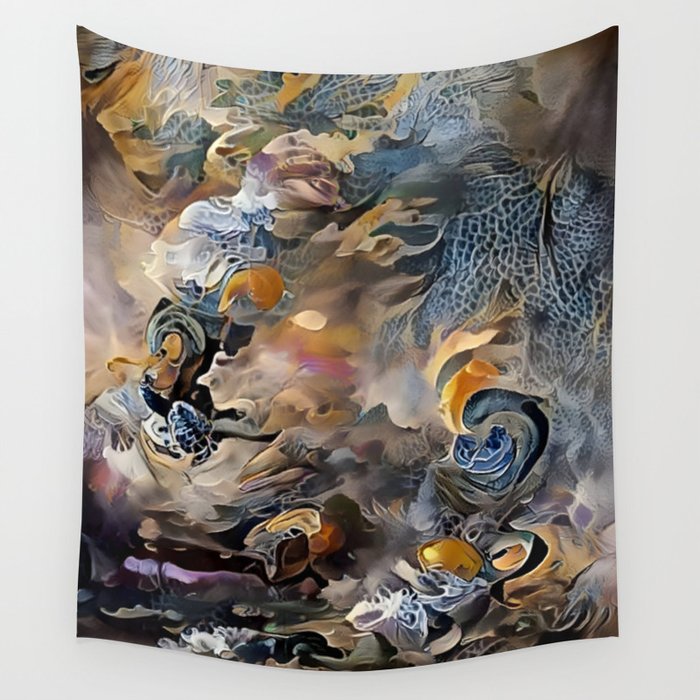 Surreal tapestry top