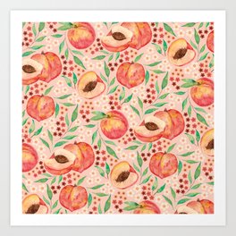 Millions of Peaches Art Print