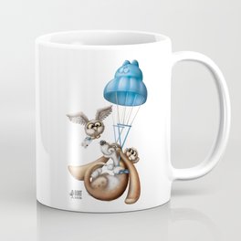 Flying basset Coffee Mug