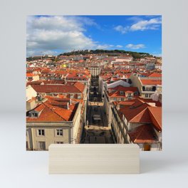Amazing view of Lisbon, Portugal Mini Art Print