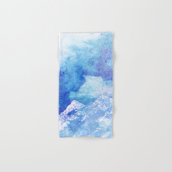 Snowy Mountain #society6 #decor #buyart Hand & Bath Towel