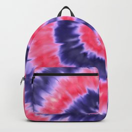 Grape Spiral Tie-dye Backpack