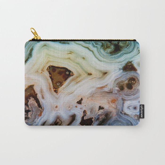 THE BEAUTY OF MINERALS Carry-All Pouch