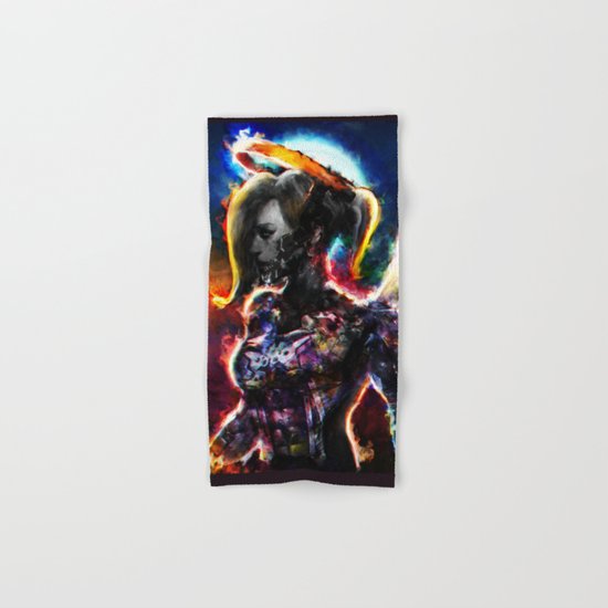 metal angel Hand & Bath Towel