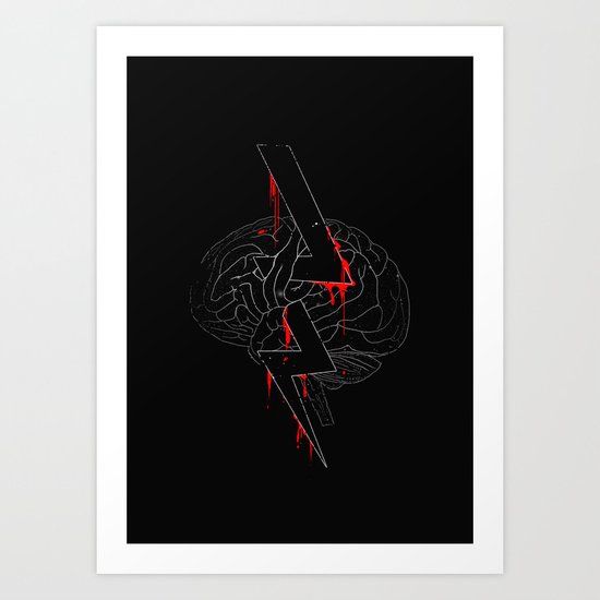 Brainstorm Art Print
