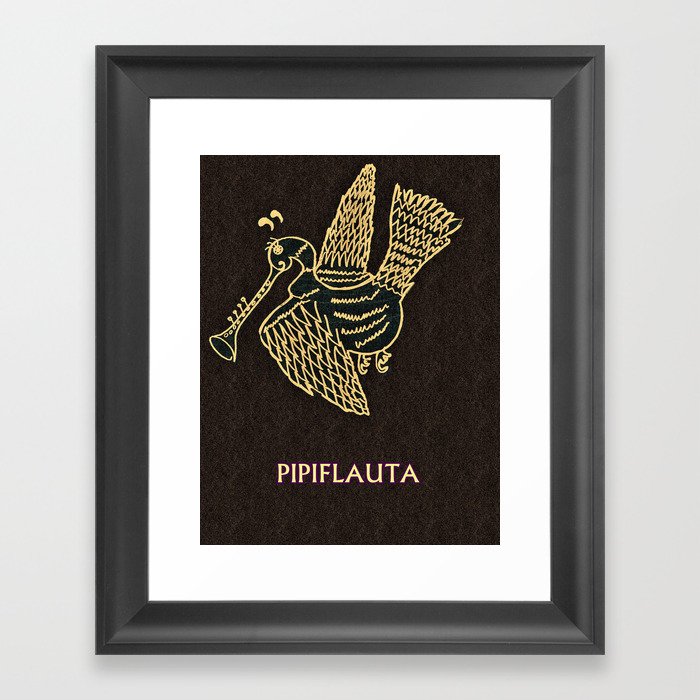 PIPIFLAUTA Framed Art Print