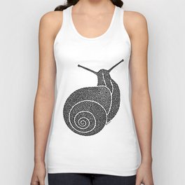 Squiggle Snail Unisex Tank Top