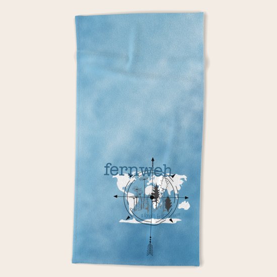Fernweh Beach Towel