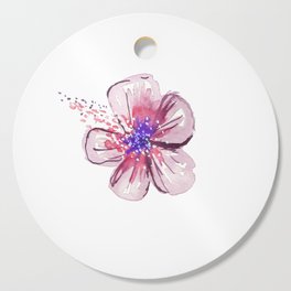 Little Lilac Flower Cutting Board