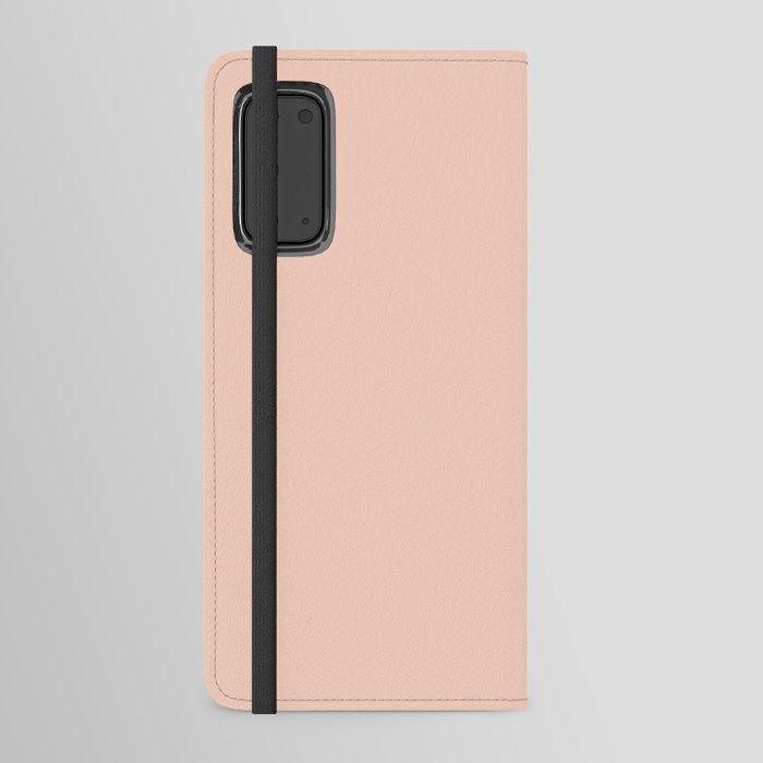 Flower Patch - Tropical Design / Pale Coral (Mix & Match Set) Android Wallet Case