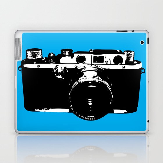 Leica in Blue Laptop & iPad Skin