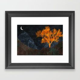 Tree | Foothills Framed Art Print