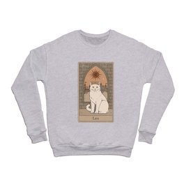 Leo Cat Crewneck Sweatshirt