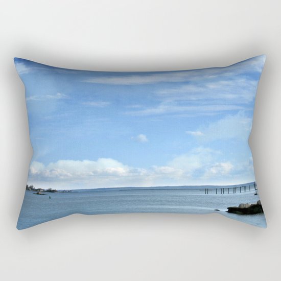 On A Clear Day Rectangular Pillow