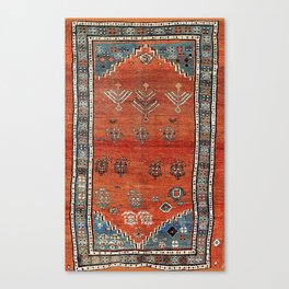 Bakhshaish Azerbaijan Northwest Persian Carpet Print Canvas Print