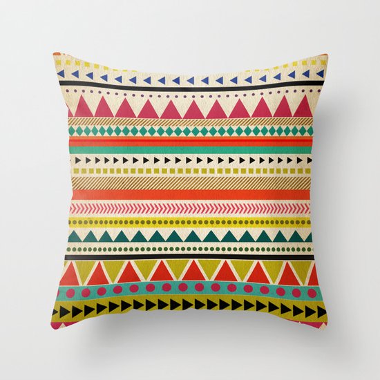AZTEC Throw Pillow