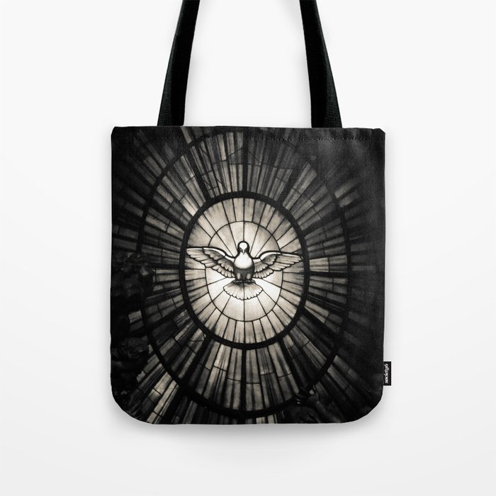 The Holy Spirit as a dove Tote Bag