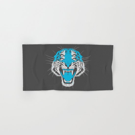 Tiger Head Hand & Bath Towel