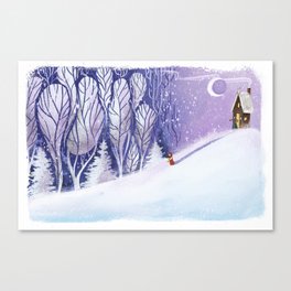 Into the Woods Canvas Print