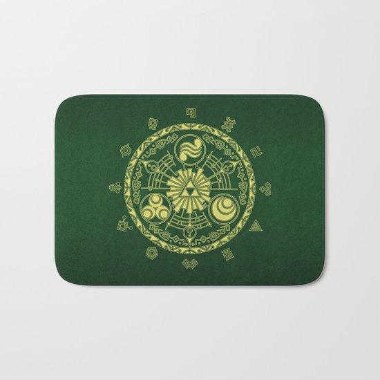 Zelda Triforce Bath Mat