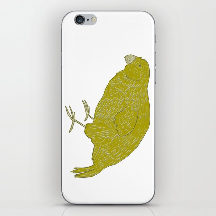 Kakapo Says Hello! iPhone Skin