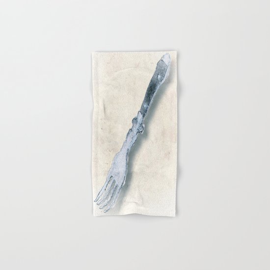 from my silverware box Hand & Bath Towel