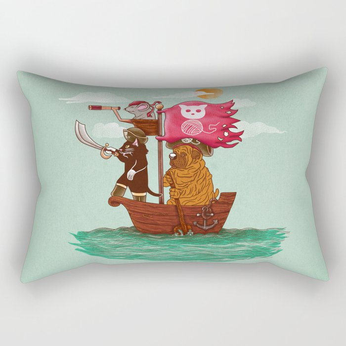 The Pirates Rectangular Pillow