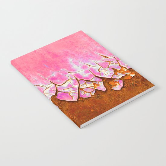 Pink and Rust Notebook