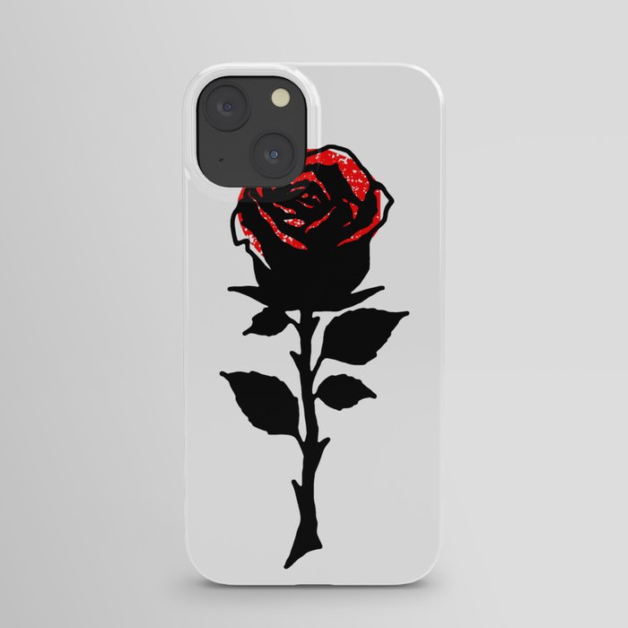 Single Rose iPhone Case