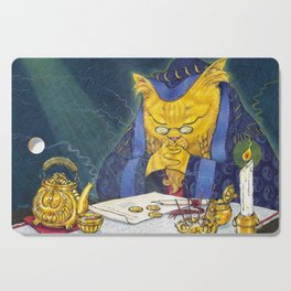 Cats of Divination / CONTEMPLATION Cutting Board