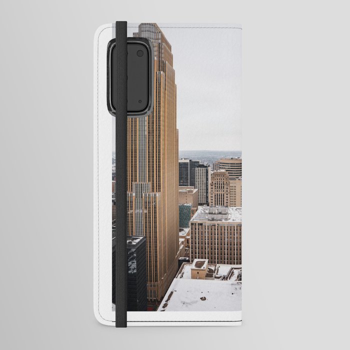 Minneapolis Skyline | Minimalist City Photography Android Wallet Case