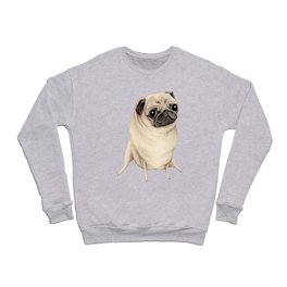 Sweet Fawn Pug Crewneck Sweatshirt