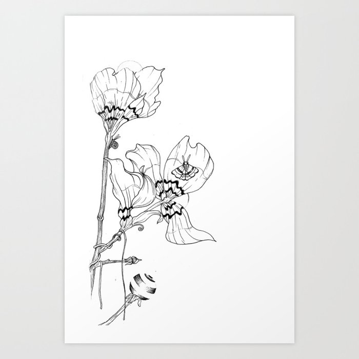 flowers Art Print