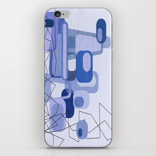 Feeling Blue. iPhone & iPod Skin