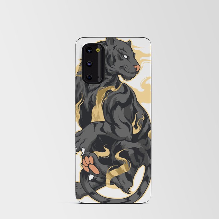 Black Tiger On Clouds Android Card Case