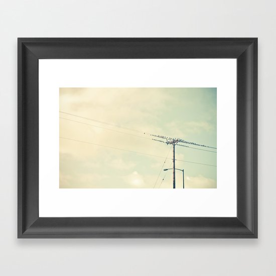 breaktime Framed Art Print